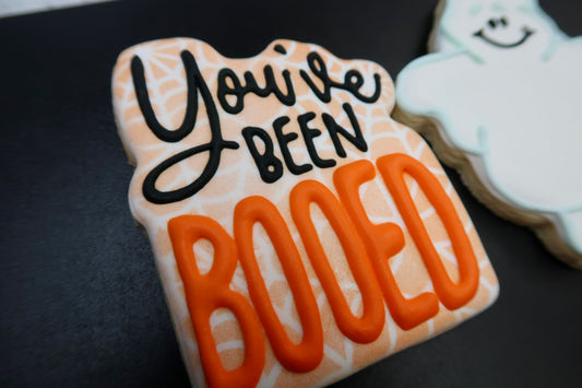 You've Been BOOED Cookie Set (2 cookies)