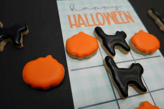 Halloween Tic-Tac-Toe Cookie Game