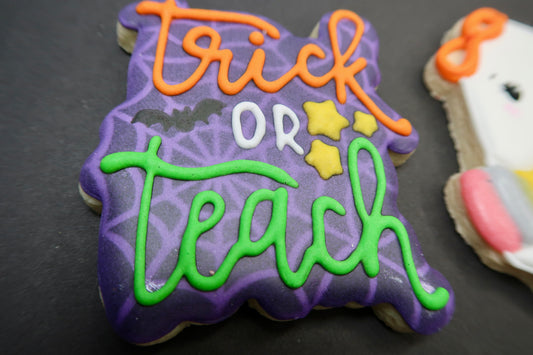Trick-or-Teach Cookie Set (2 cookies)