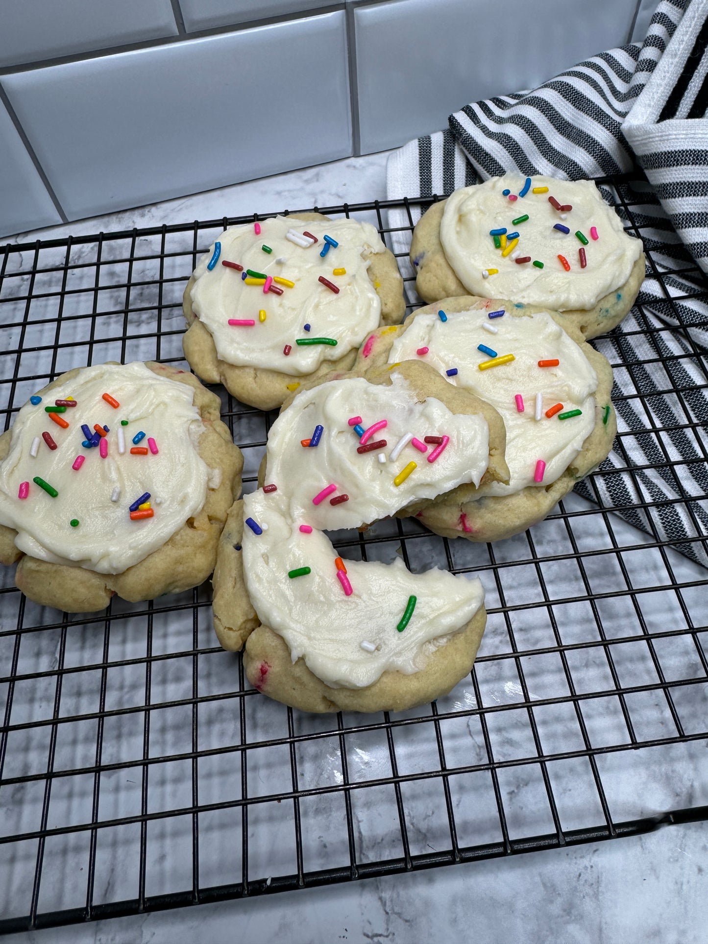Birthday Cake Gourmet Cookie