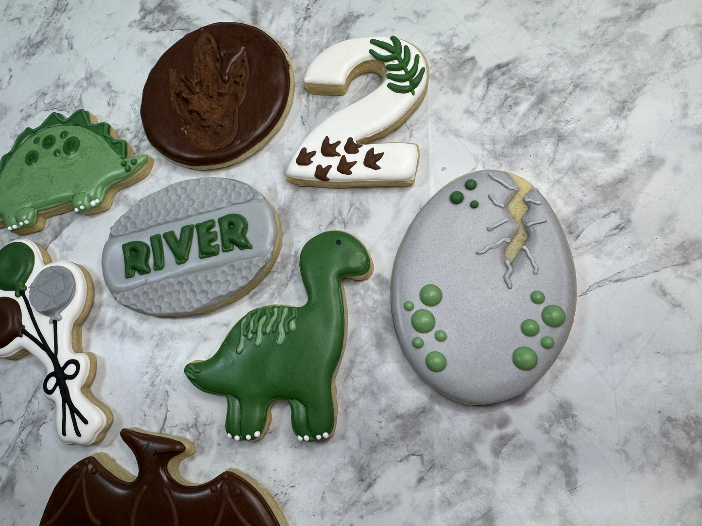 Dino Days Decorated Sugar Cookie Set