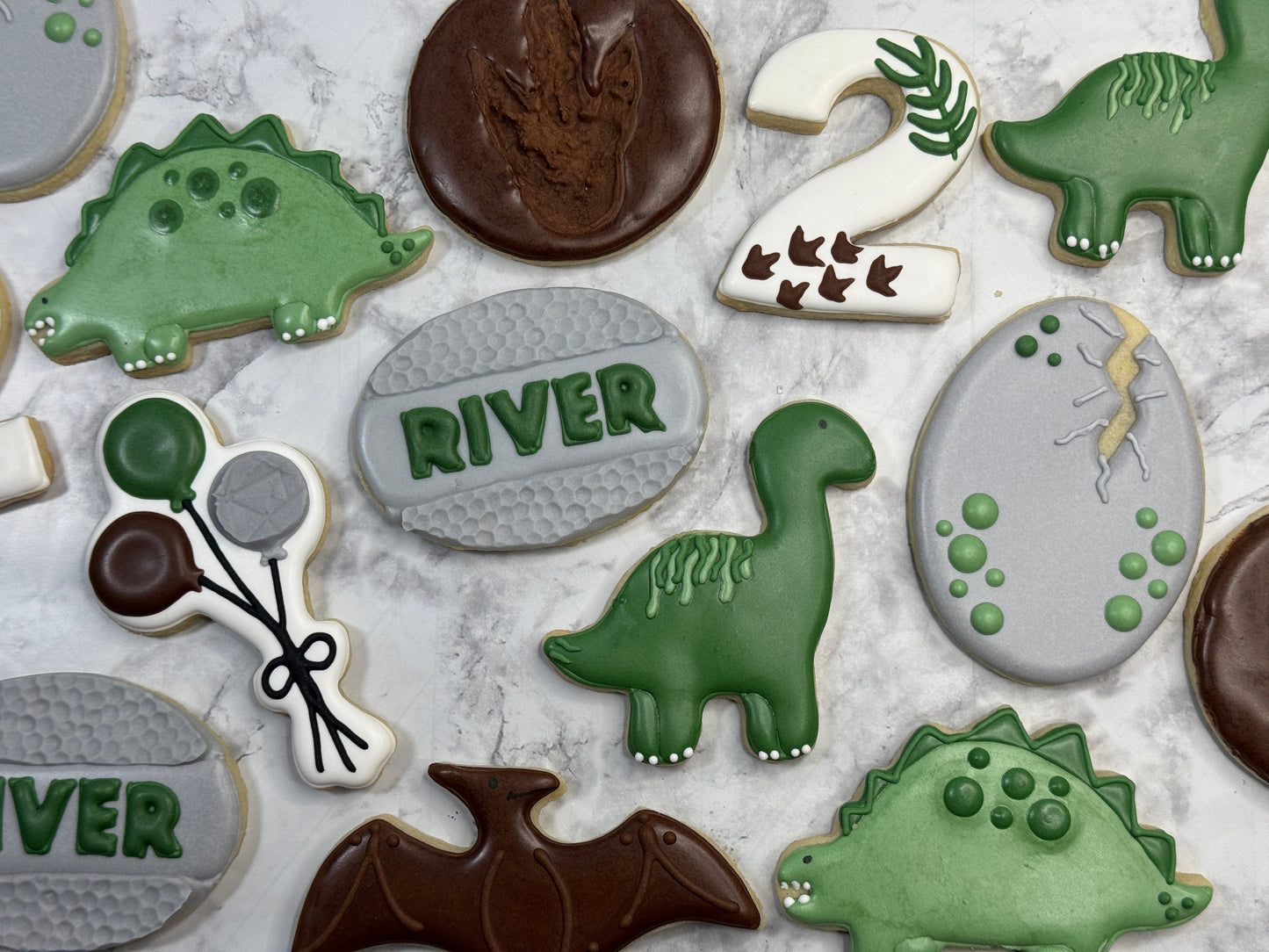 Dino Days Decorated Sugar Cookie Set