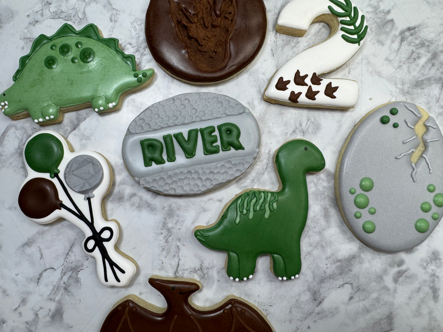 Dino Days Decorated Sugar Cookie Set