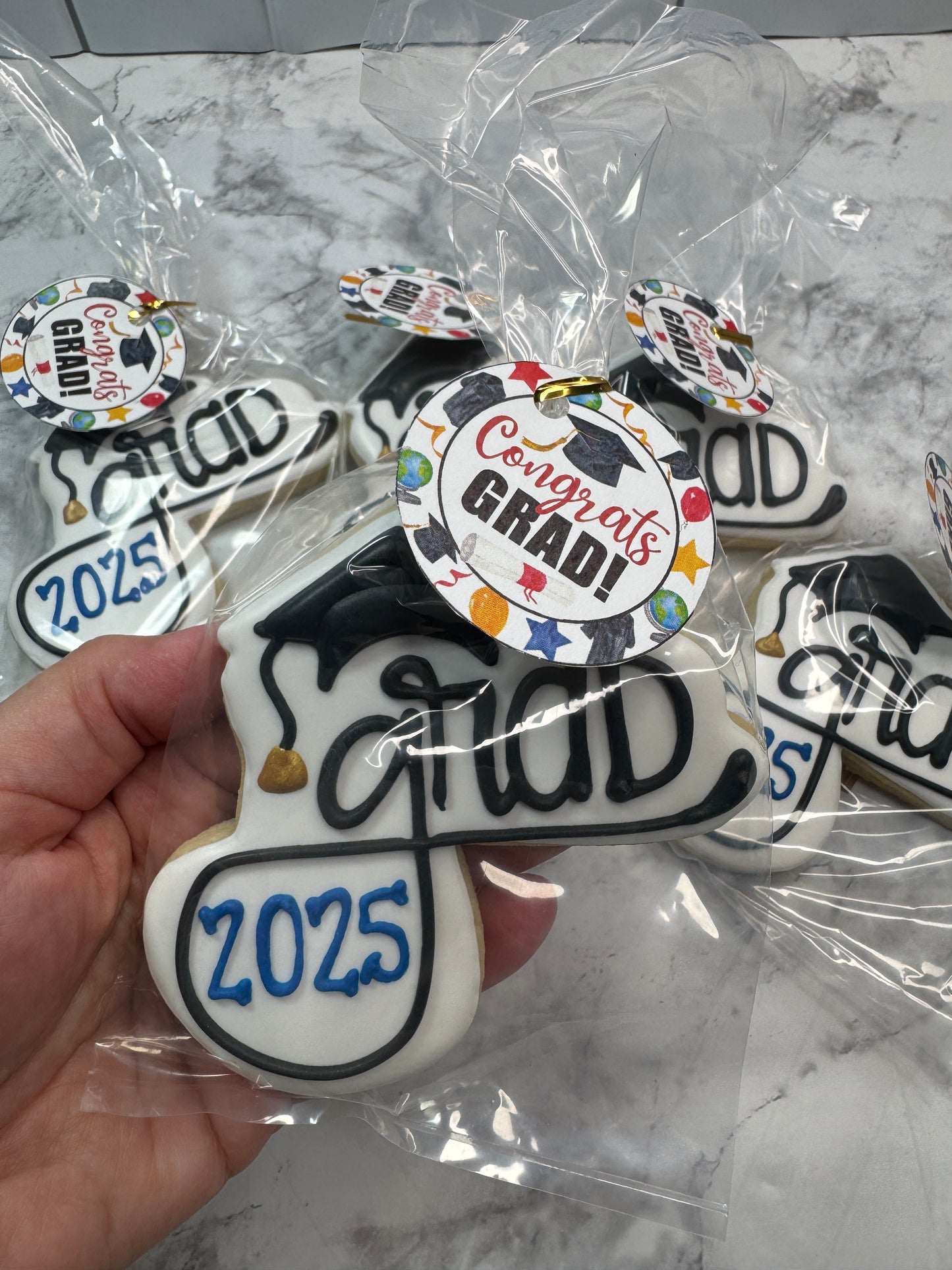 Graduation Celebration Decorated Sugar Cookie