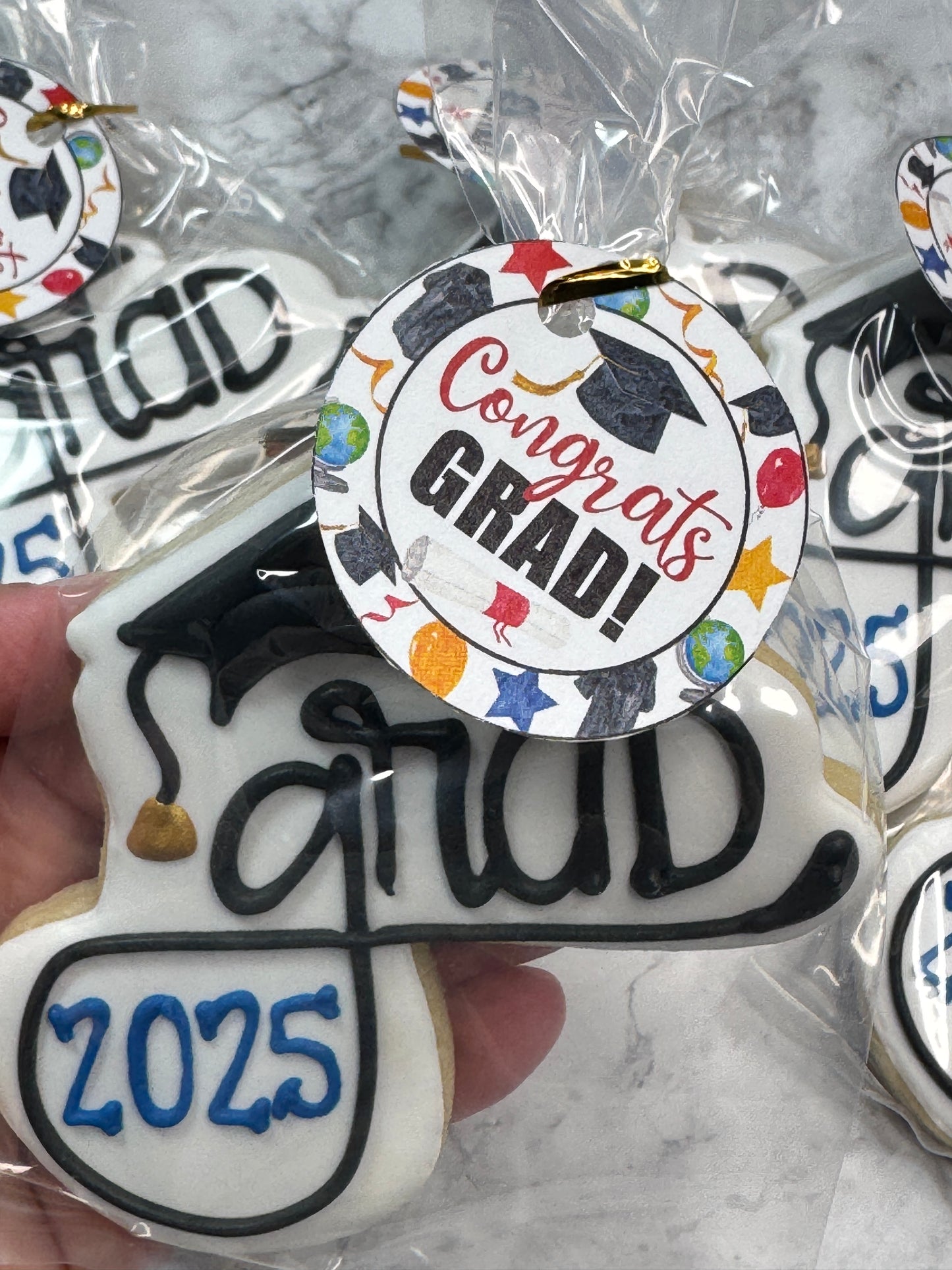 Graduation Celebration Decorated Sugar Cookie