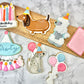 Let's PAWTY- Dog Themed Birthday Party Custom Cookie Set