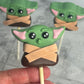 Baby Yoda Shaped Cake Pops