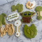 Baby Yoda Inspired Custom Baby Shower Sugar Cookie Set