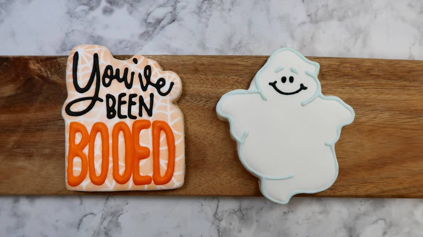 You've Been BOOED Cookie Set (2 cookies)