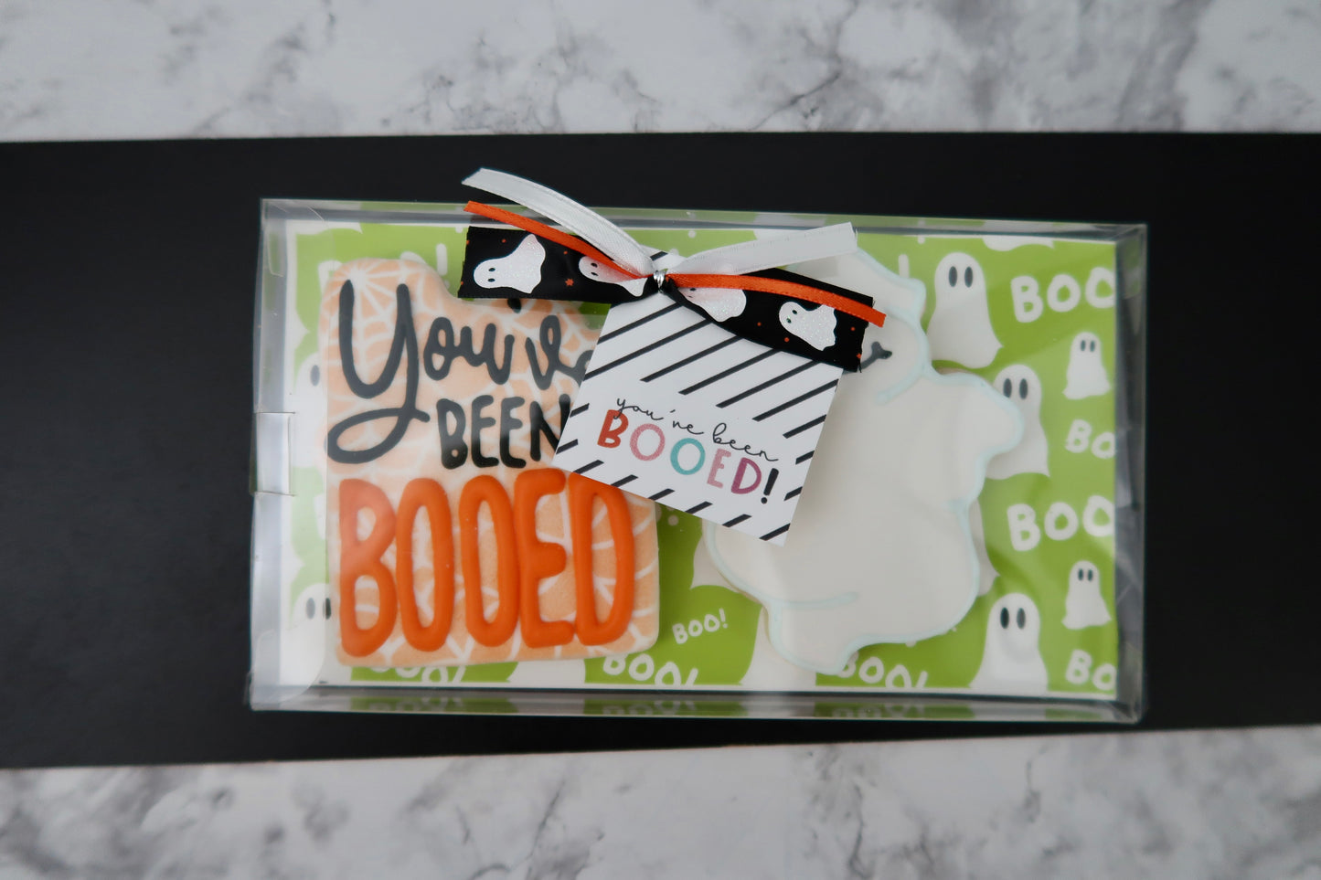 You've Been BOOED Cookie Set (2 cookies)