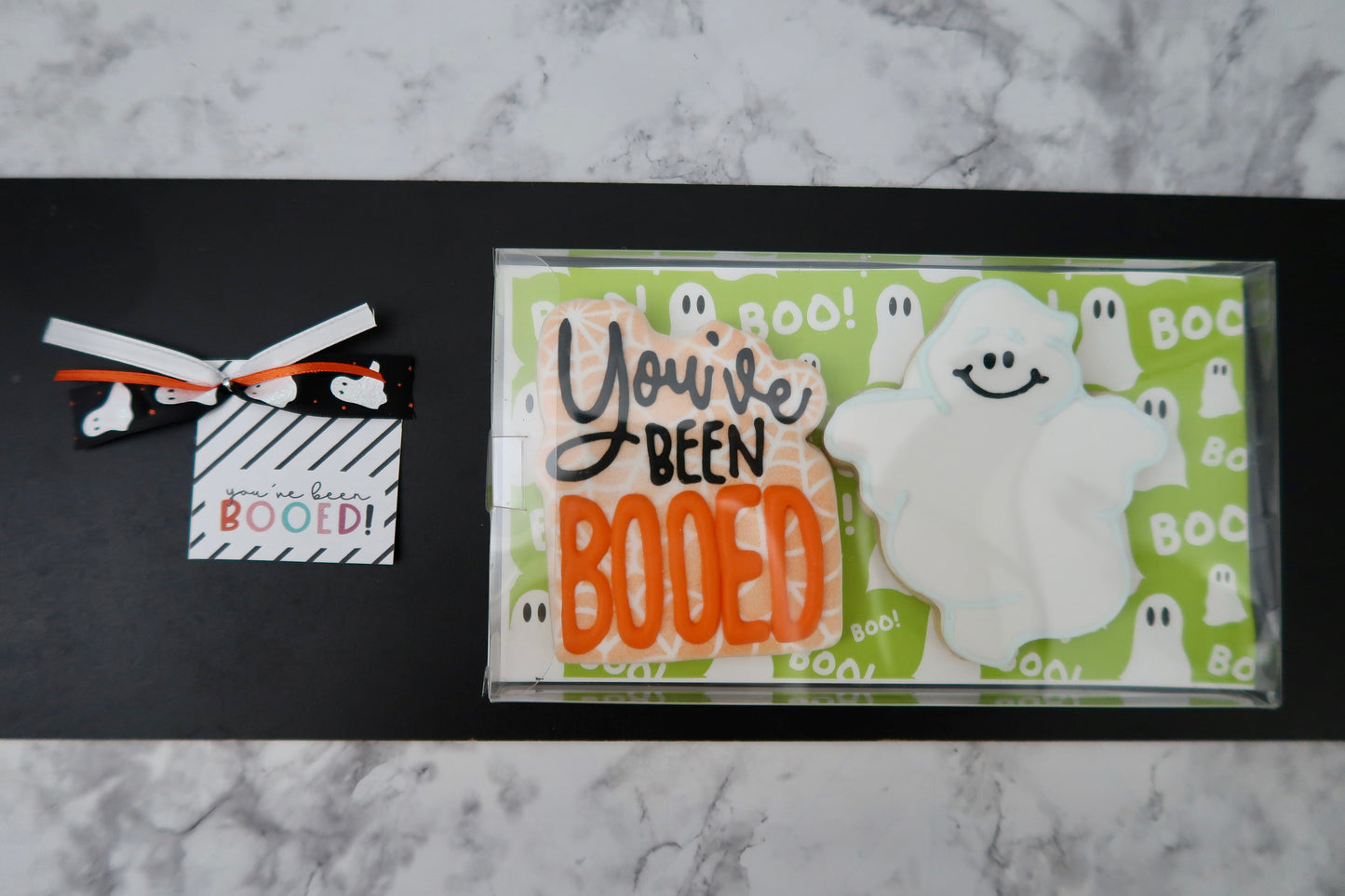 You've Been BOOED Cookie Set (2 cookies)