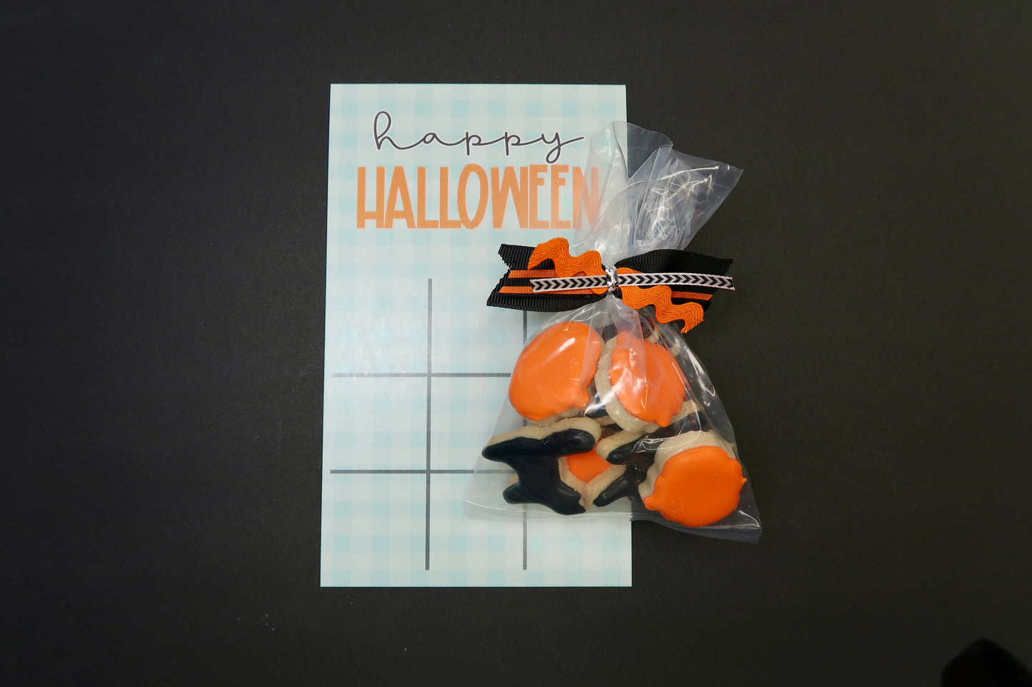 Halloween Tic-Tac-Toe Cookie Game