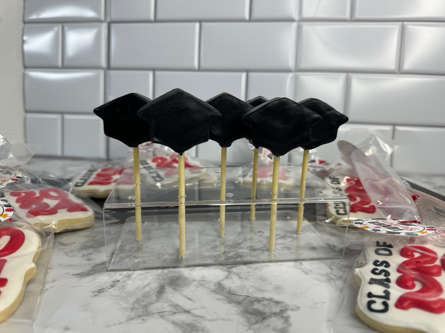 Graduation Hat Cake Pops