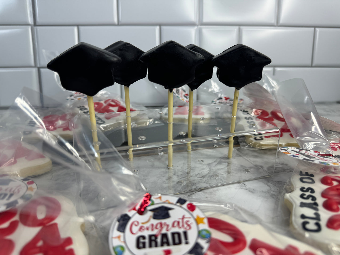 Graduation Hat Cake Pops