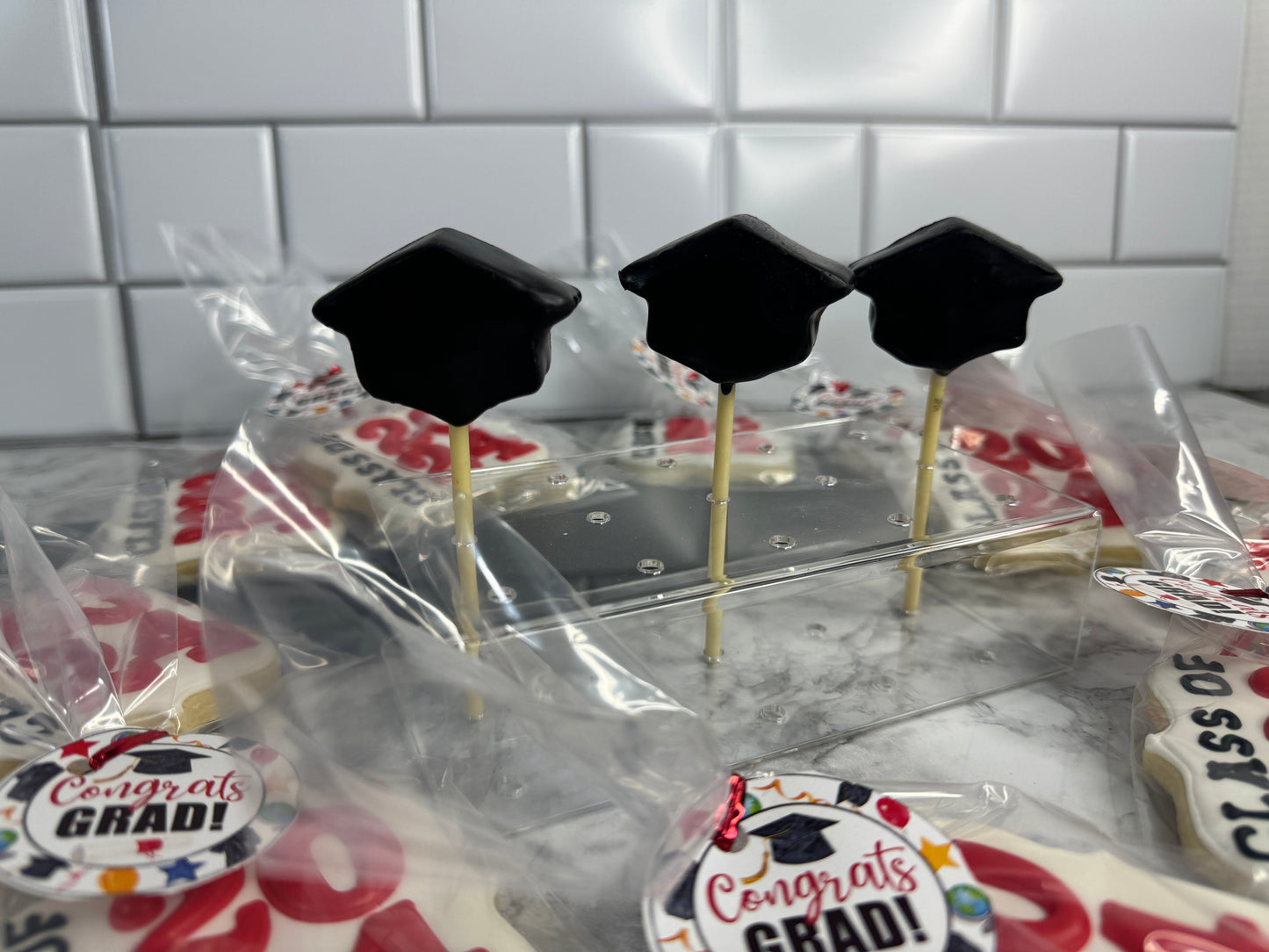 Graduation Hat Cake Pops