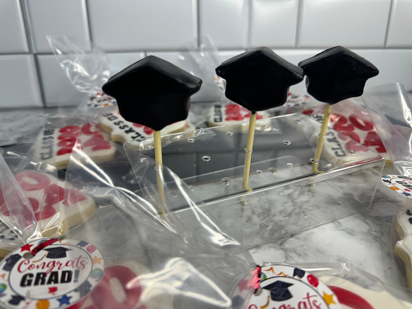 Graduation Hat Cake Pops