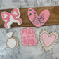 Pretty in Pink Bridal Shower Decorated Sugar Cookie Set