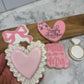 Pretty in Pink Bridal Shower Decorated Sugar Cookie Set