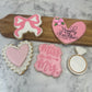 Pretty in Pink Bridal Shower Decorated Sugar Cookie Set