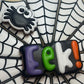 Halloween Spider Web Sugar Cookie Platter