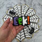 Halloween Spider Web Sugar Cookie Platter