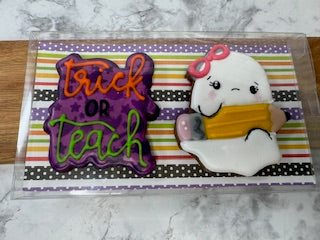 Trick or Teach Boxed Cookie Gift Set