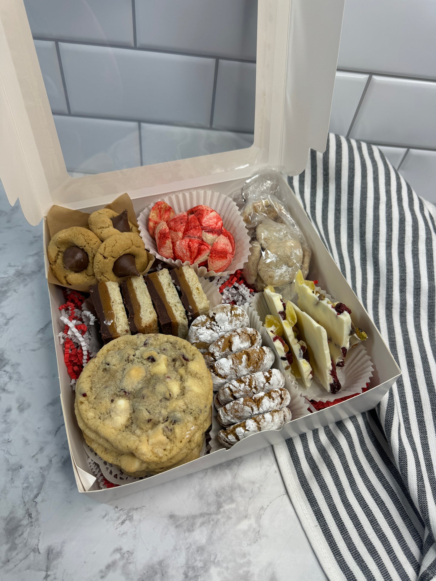 Gourmet Holiday Cookie & Treat Gift Box