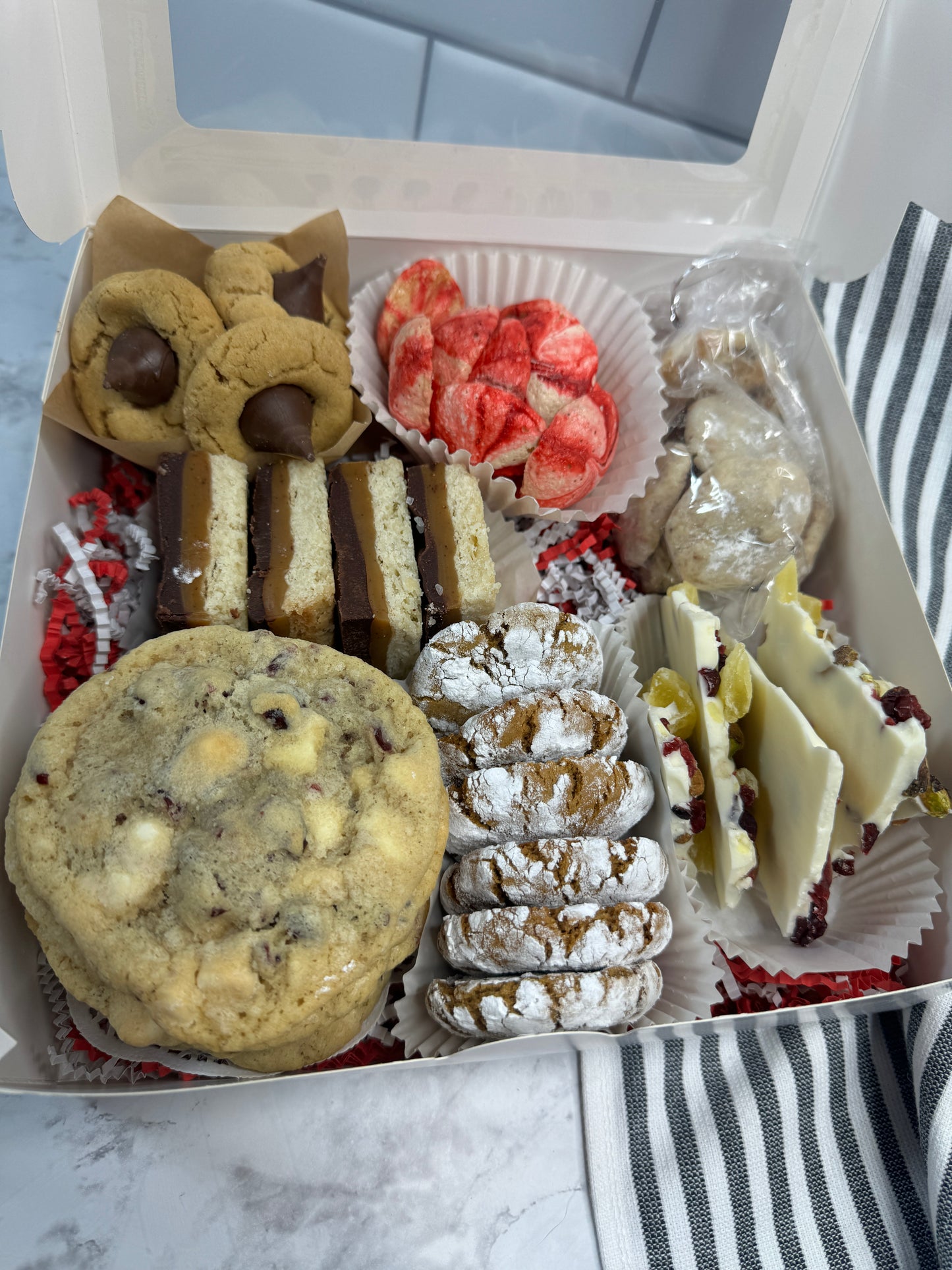 Gourmet Holiday Cookie & Treat Gift Box