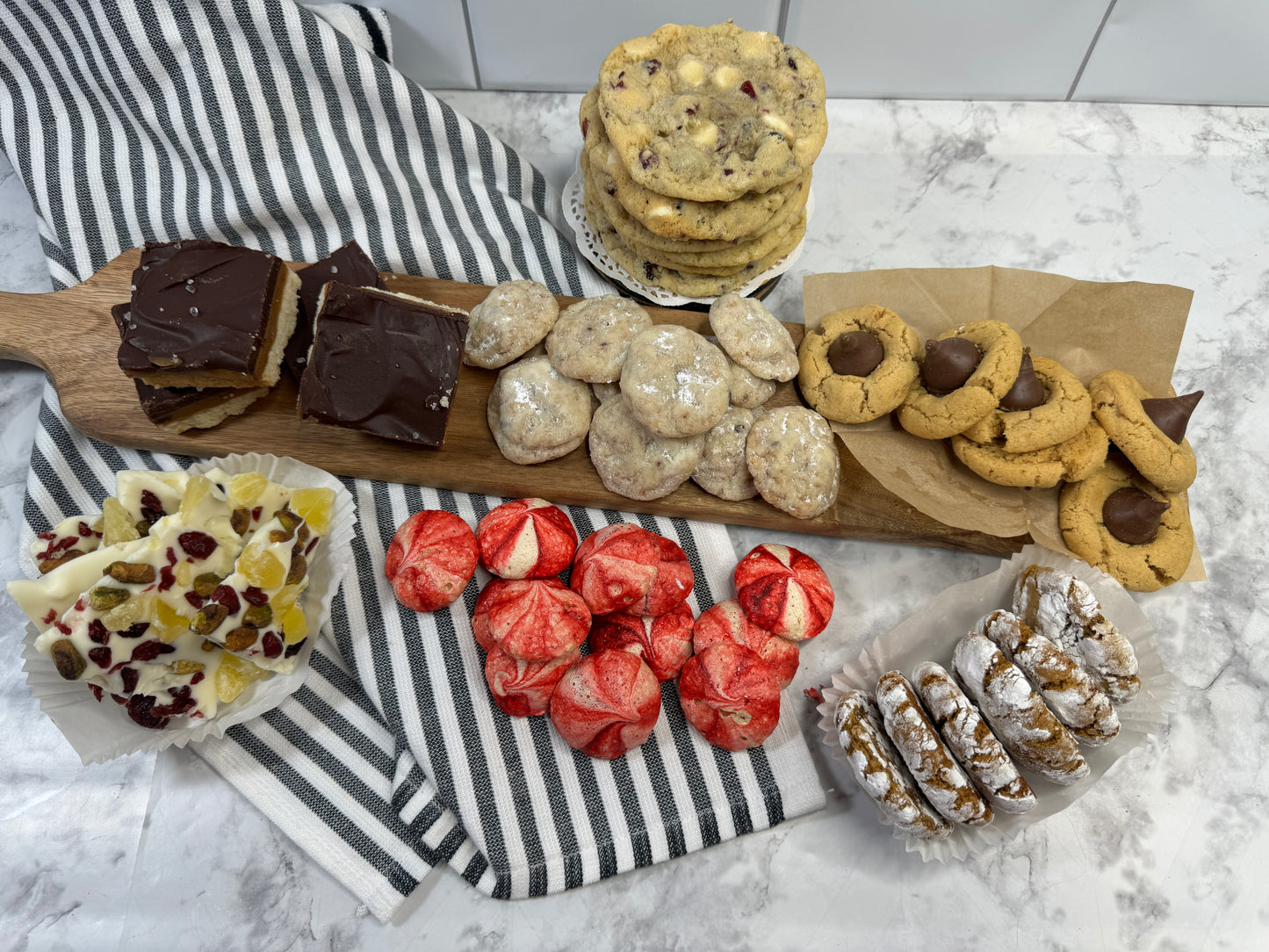 Gourmet Holiday Cookie & Treat Gift Box