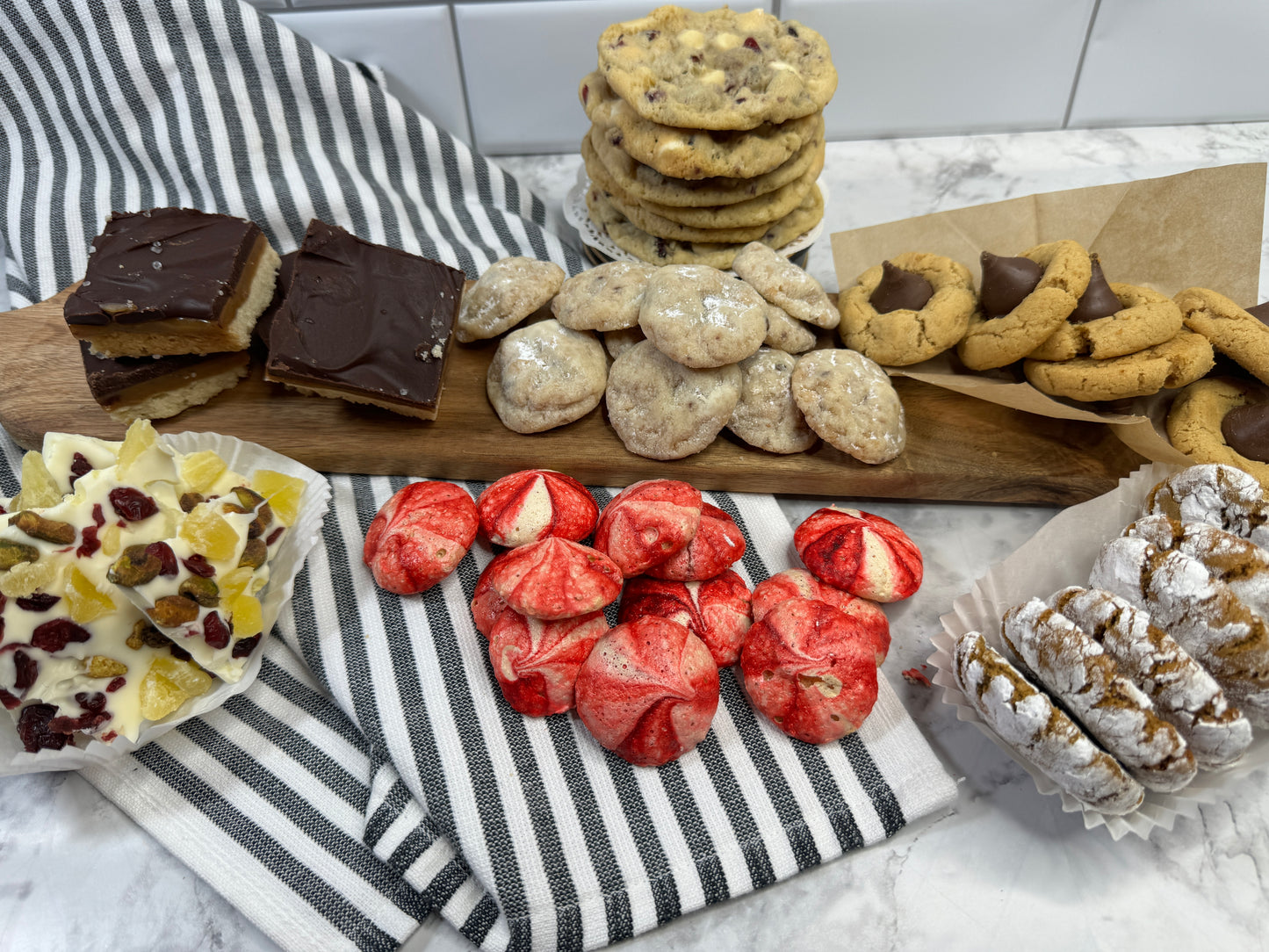 Gourmet Holiday Cookie & Treat Gift Box