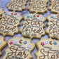 Twinkle Twinkle Little Star Baby Shower Decorated Sugar Cookie