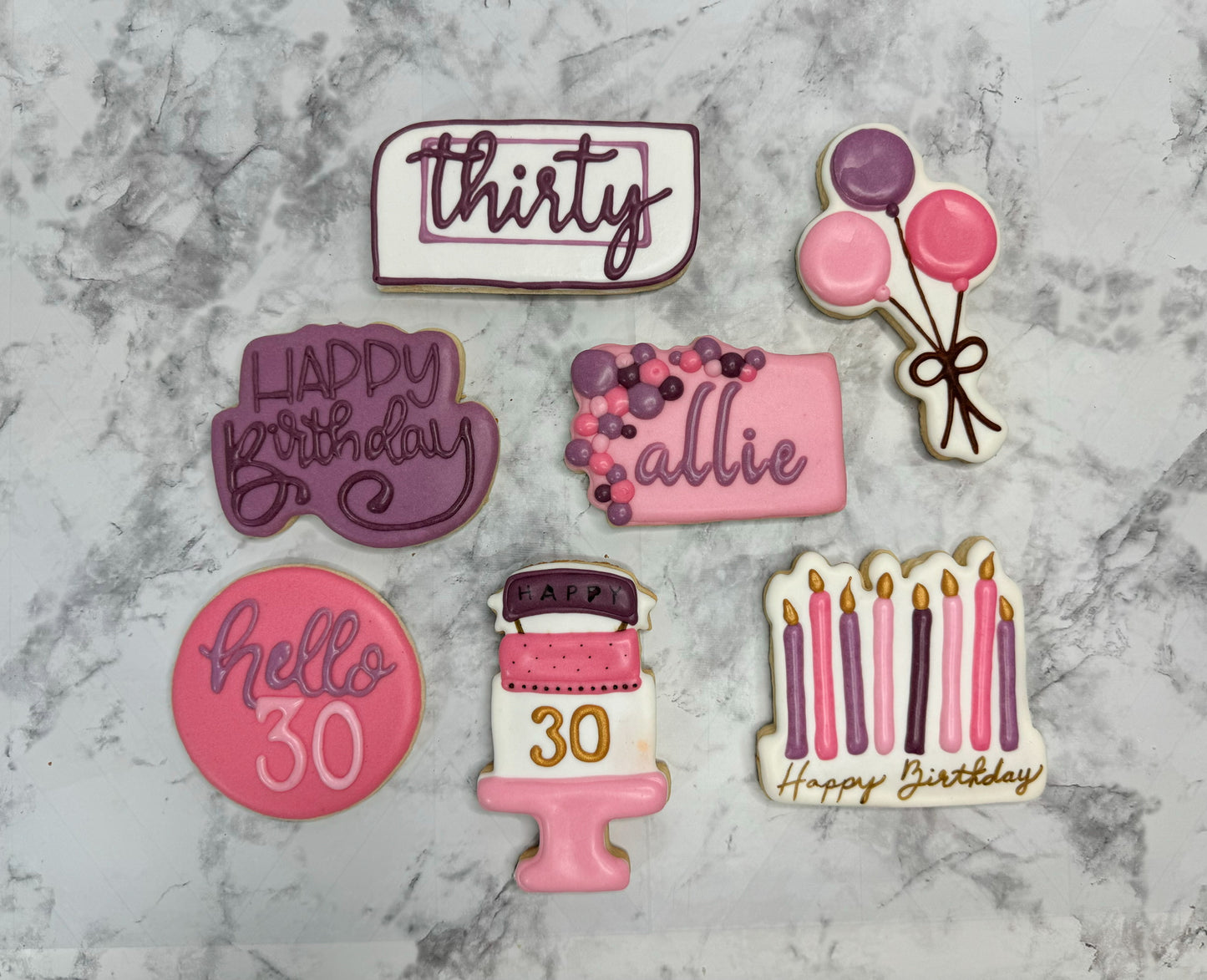 Hello Birthday Cookie Set