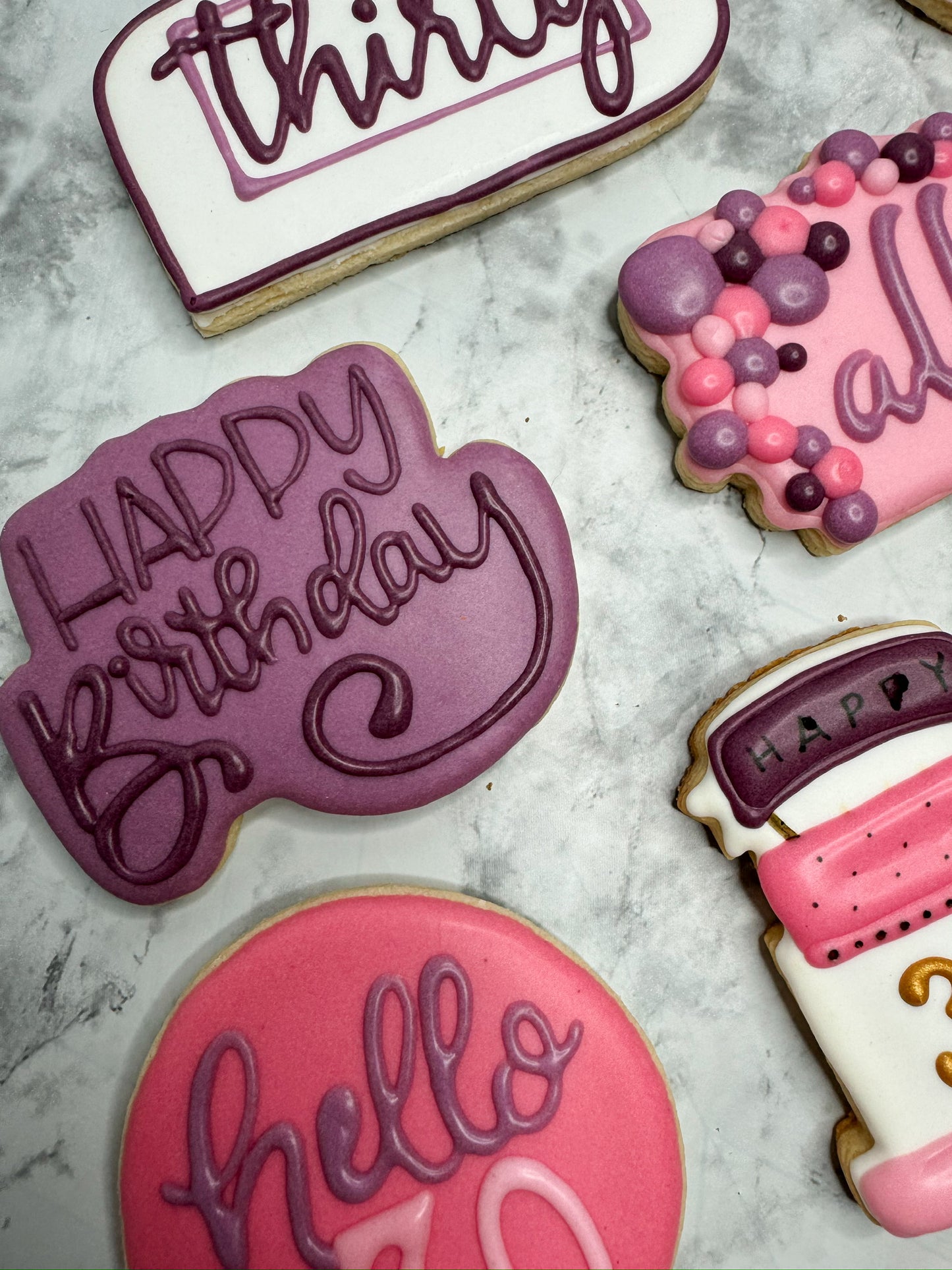 Hello Birthday Cookie Set