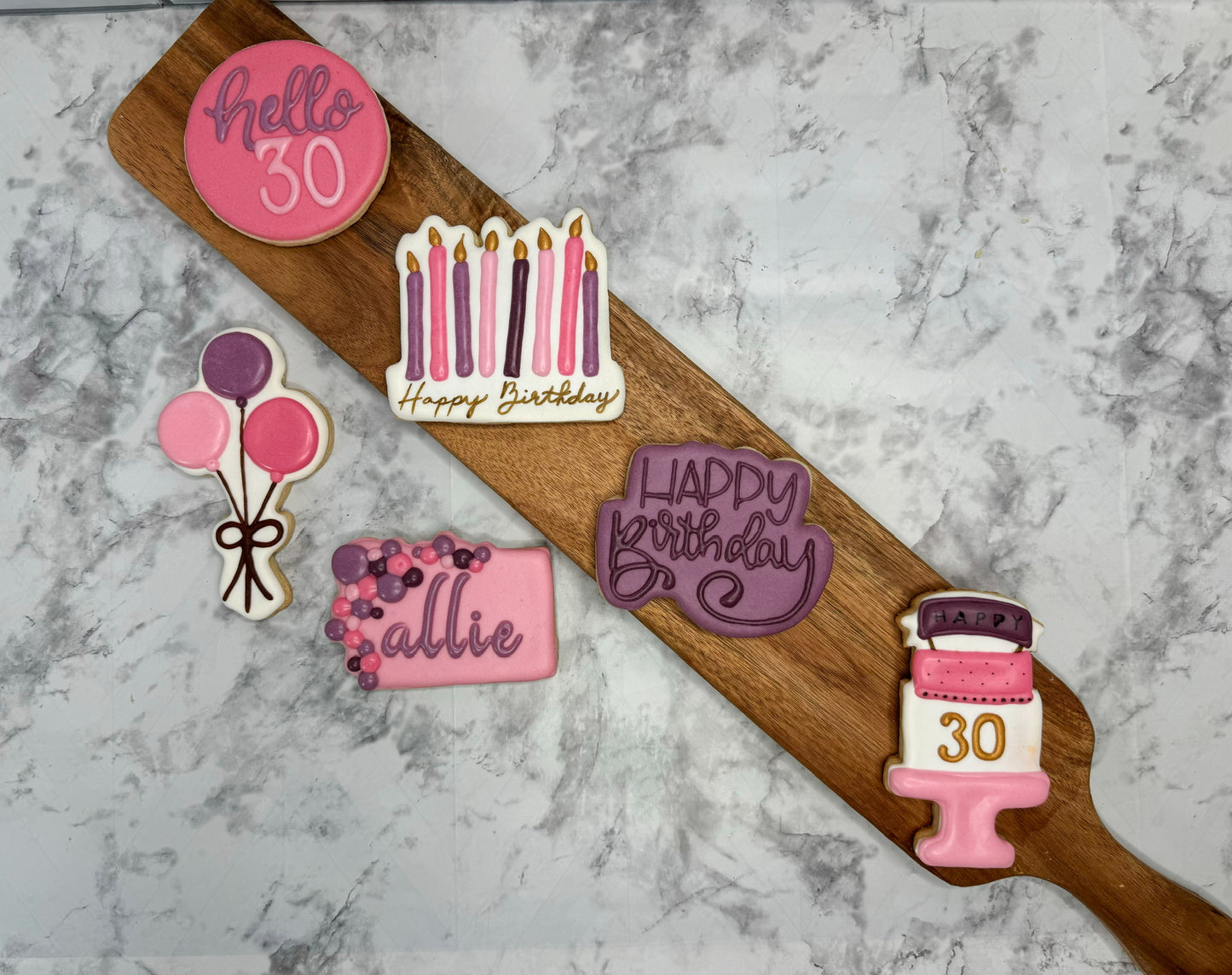 Hello Birthday Cookie Set