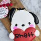 Valentine's Day Puppy Sugar Cookie Boxed Gift