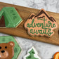 Adventure Awaits Camping Decorated Cookie Set