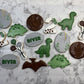 Dino Days Decorated Sugar Cookie Set