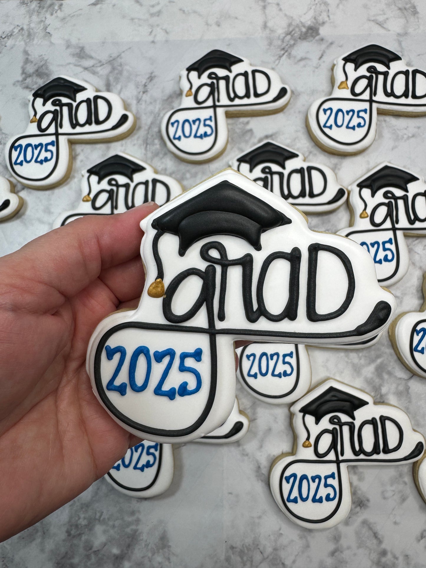 Graduation Celebration Decorated Sugar Cookie