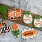 A Little Cutie Is on the way Baby Shower Decorated Cookie Set