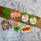 A Little Cutie Is on the way Baby Shower Decorated Cookie Set