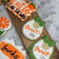 A Little Cutie Is on the way Baby Shower Decorated Cookie Set