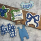 A Berry Sweet Baby Boy is on the way shower cookie set