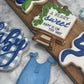 A Berry Sweet Baby Boy is on the way shower cookie set