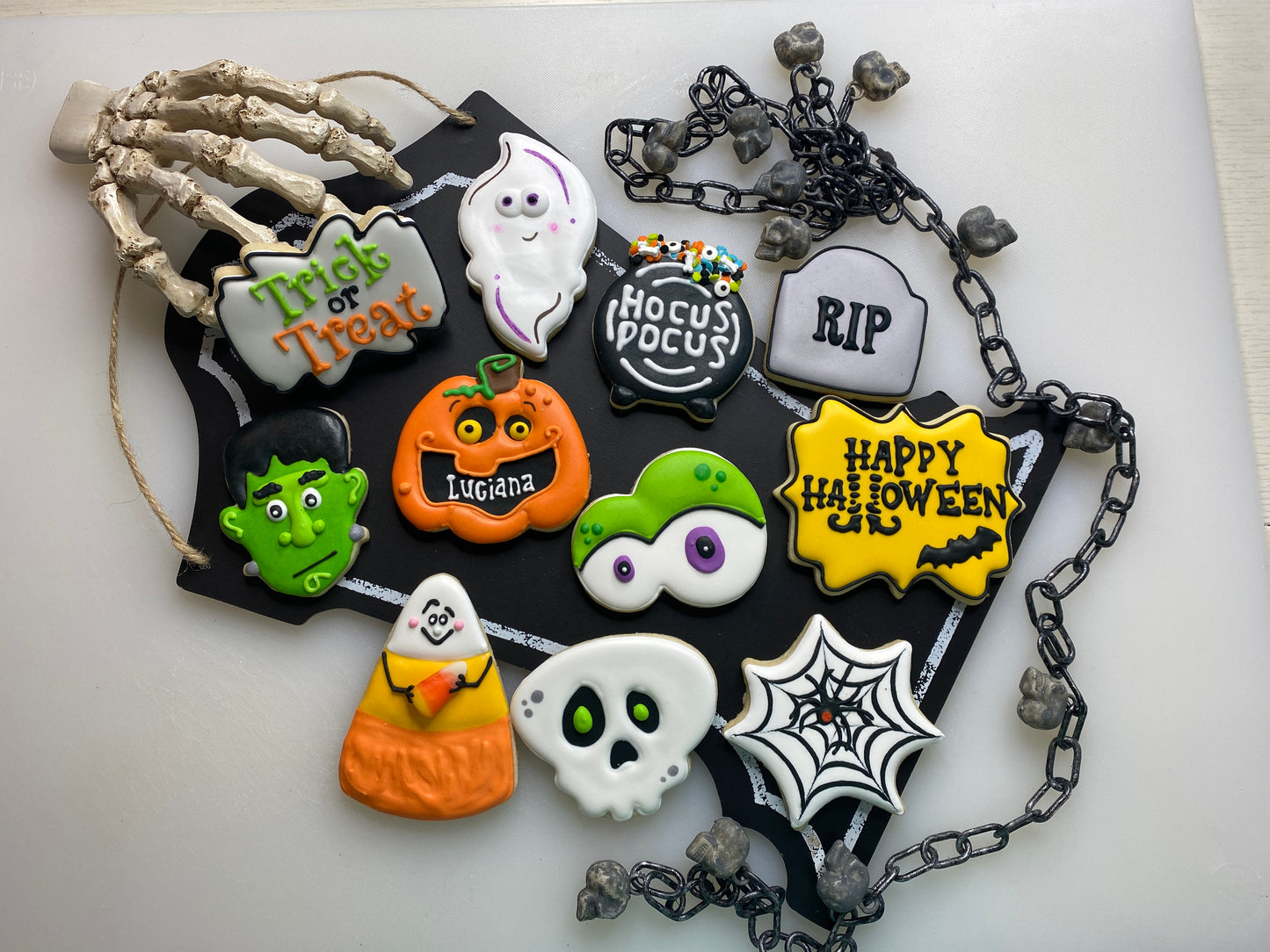 Halloween Celebration Sugar Cookie Set