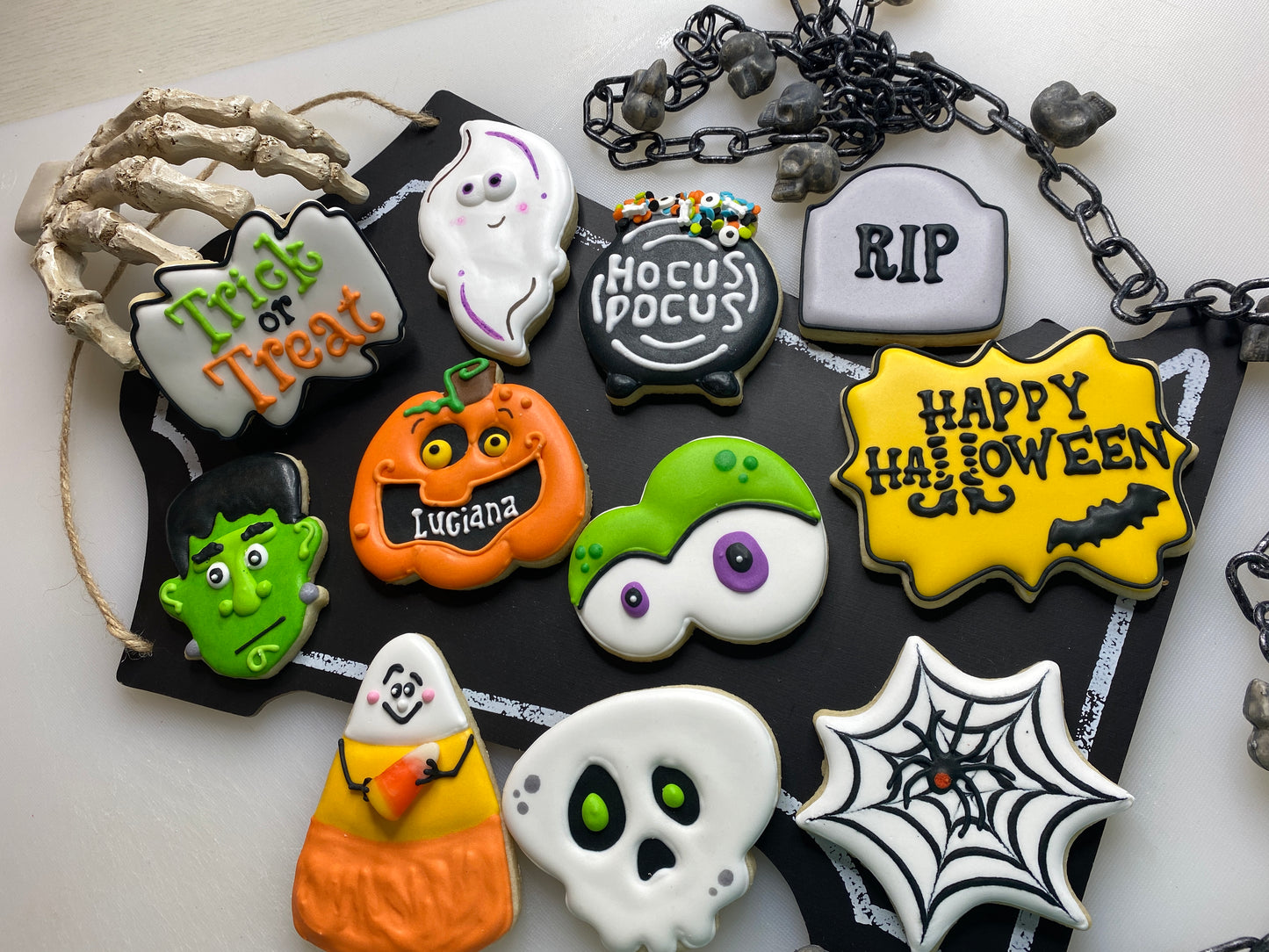 Halloween Celebration Sugar Cookie Set