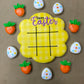 Easter Tic Tac Toe Sugar Cookie Game Set