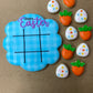 Easter Tic Tac Toe Sugar Cookie Game Set