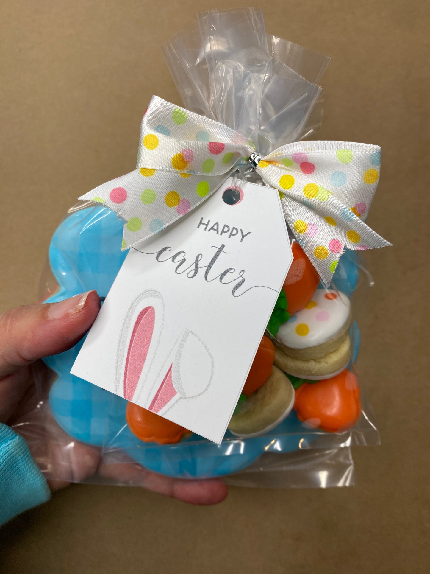 Easter Tic Tac Toe Sugar Cookie Game Set