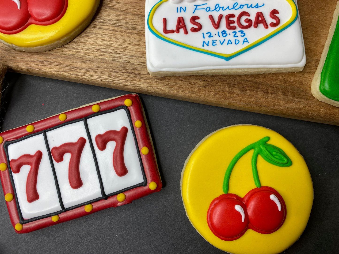 Casino Game Night Cookie Set