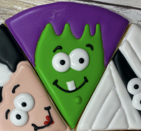 Halloween Character Cookie Pie